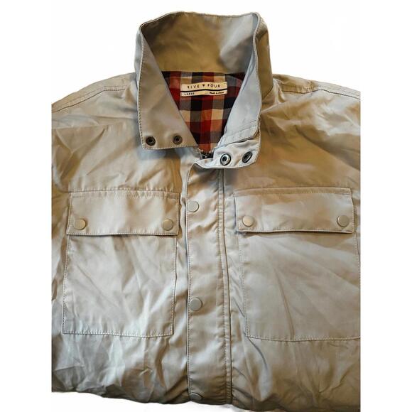Five Four Plaid Lined Field Jacket Men’s Large